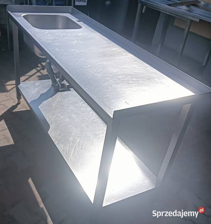 Zlew 1komorowy gastronmiczny 165x60x85 Słupia Kapitulna