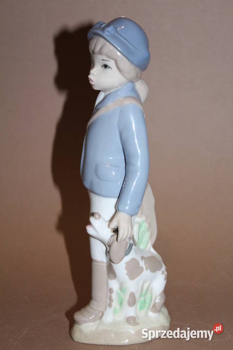 Figurka kobieta z psem Casades 965 FiaF Szczecin