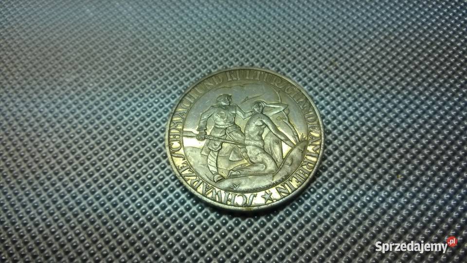 medal 1922 DEUTSCHER NOTUNDSCHMACH TALER Warszawa