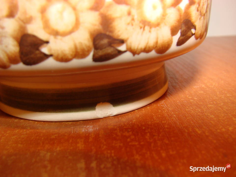 ZF Koło fajansowy mały dzbanek pomorskie Pruszcz Gdański