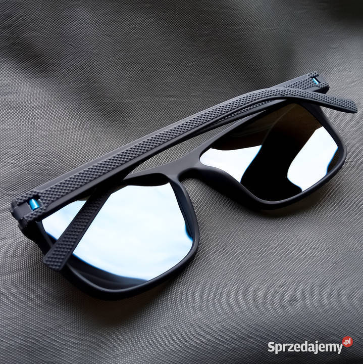 OKULARY PRZECIWSŁONECZNE DARK BLUEBLACK SPORTOWE śląskie Mysłowice