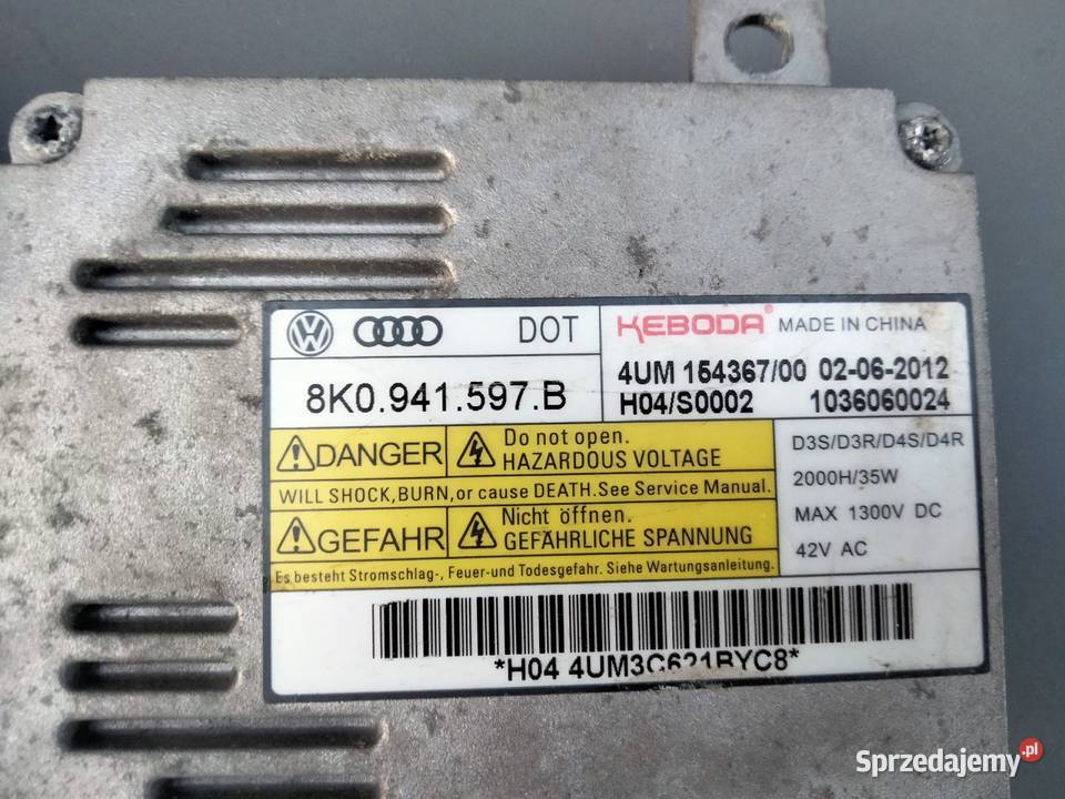 VW SKODA SEAT AUDI Moduł przetwornica sterownik osobowe Dęblin sprzedam