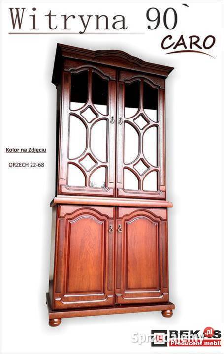 Stylowa Witryna 90 CARO Kredens Producent BEKAS Brusy