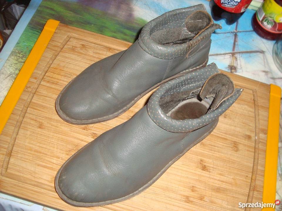 Botki ze skóry rozmiar 36 Ostrołęka
