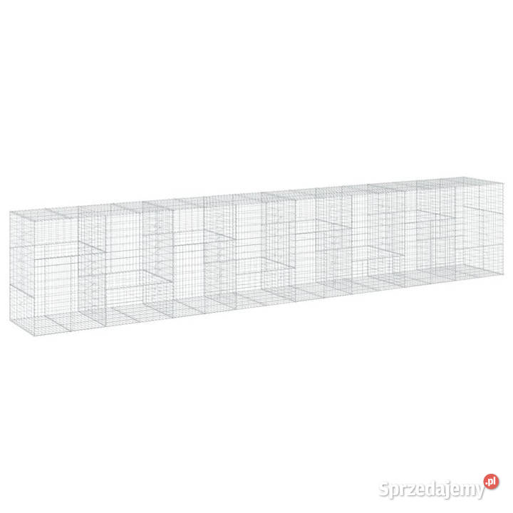 Kosz gabionowy z pokrywą 800x100x150 Warszawa