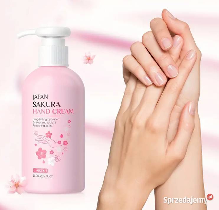 Krem do rąk SAKURA Głęboko nawilżający AS mazowieckie Płock