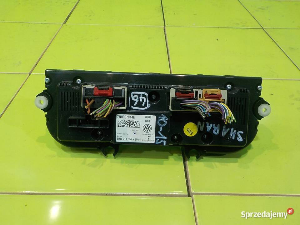 VW SHARAN II 20 TDI 13r 5D panel klimatyzacji osobowe Suków sprzedam