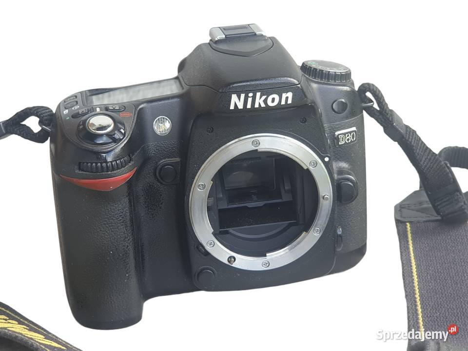 Nikon D80 Body lustrzanki cyfrowej oryginalna Cieszyn sprzedam