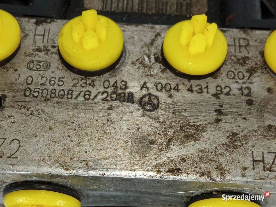 POMPA ABS 0265234043 A0044319212 MercedesBenz sprzedam