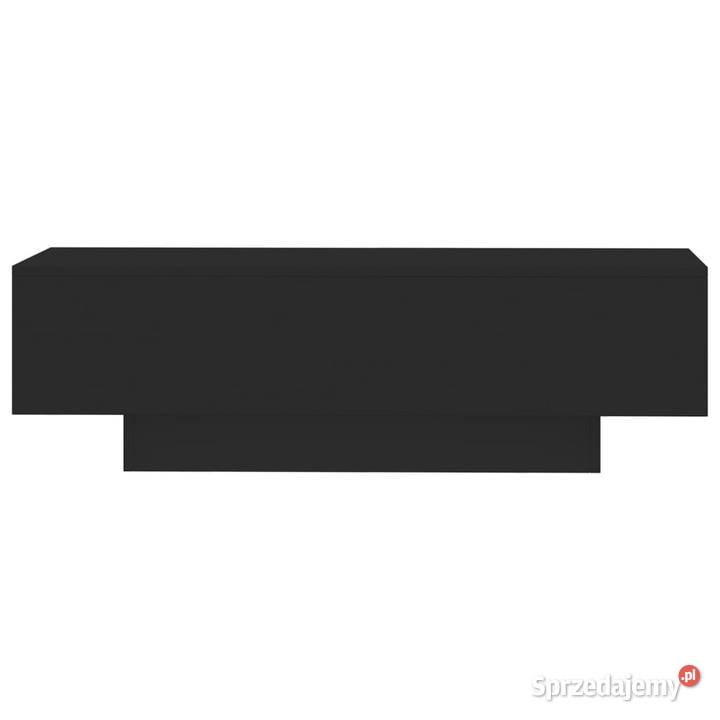 Stolik kawowy czarny 100x495x31 materiał Warszawa