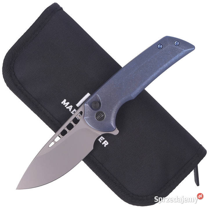 Nóż składany WE Knife Mini Malice Blue Titanium