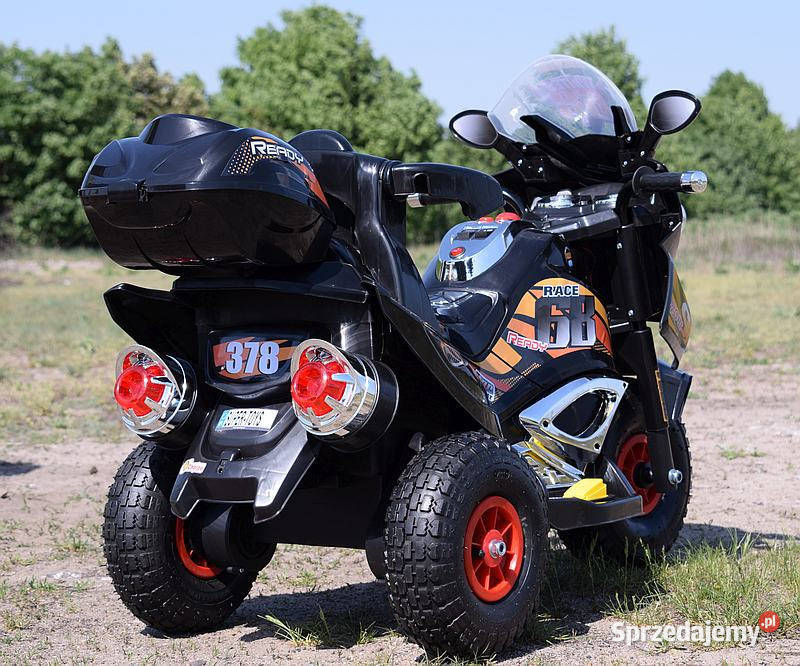 Autko motorek MEGA MOTOR z oparciem na Dla Dziecka Myszków