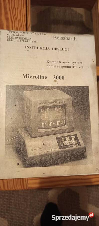 Beissbarth Mieroline 3000 do ustawiania Poręba