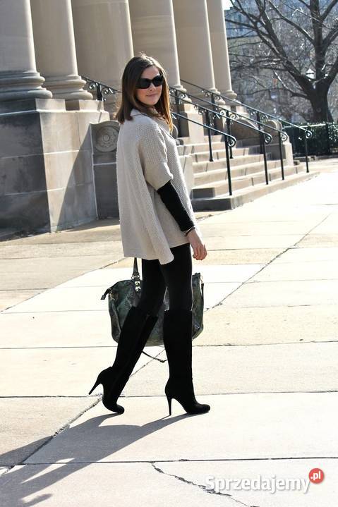 PERFEKCYJNA SZPILKA przyjemny ZAMSZ kozaki ALDO Kozaki podlaskie Białystok