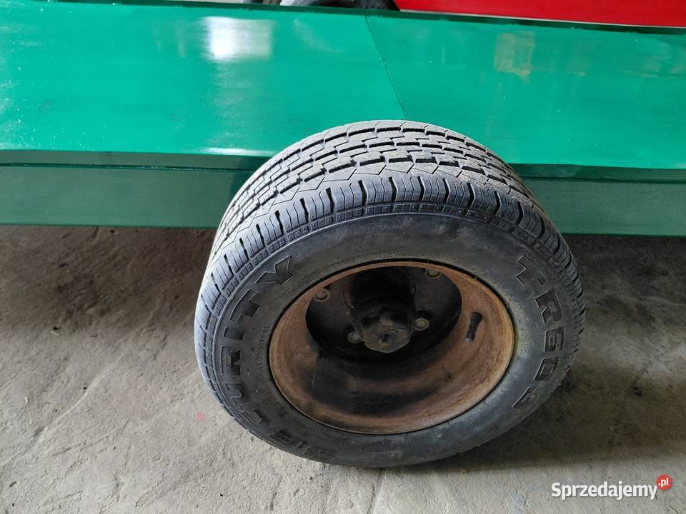 Platforma wózek laweta sadownicza Ciszyca Przewozowa