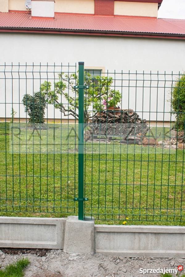 Ogrodzenie METR BIEŻĄCY 180m Podmurówka Malowany Gniewkowo sprzedam