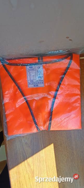 Kamizelka ostrzegawcza w kolorze pomarańczowym Kamizelki Wrocław