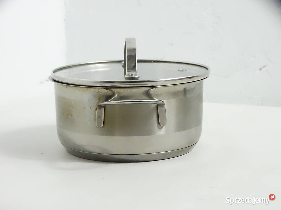Mały garnek ze szklaną pokrywką REWE Home Ideas
