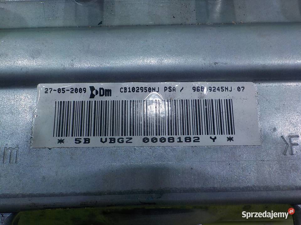 BERLINGO PARTNER II III 16 HDI 09r VAN AIRBAG Suków