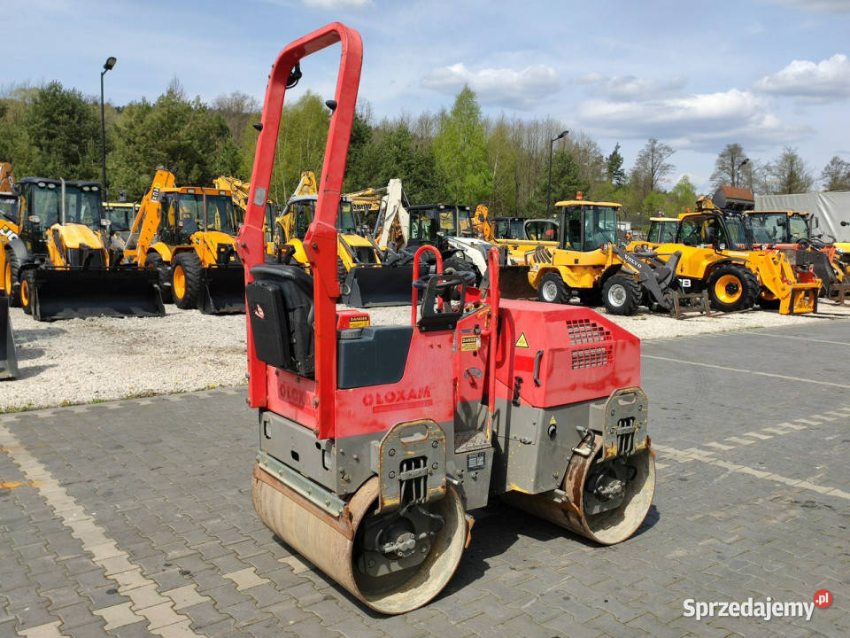 walec Bomag BW 100 ADM2 16t Podwójny Kulowy świętokrzyskie Widełki
