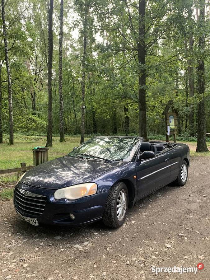 Chrysler sebring cabrio 20 gaz manual lift nieuszkodzony Siedlce