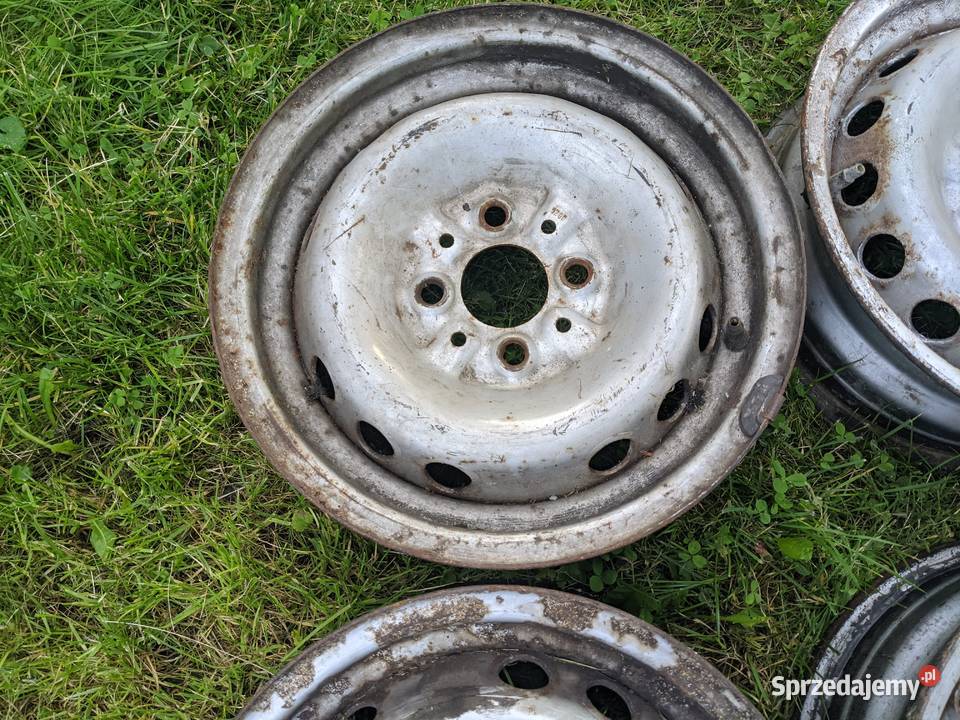 Polonez Caro plus felgi stalowe otwory okragle 5 podkarpackie Stalowa Wola