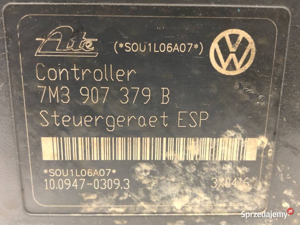 POMPA ABS SEAT ALHAMBRA I 7M3614111 19 115 9610 Układ ABS i ESP