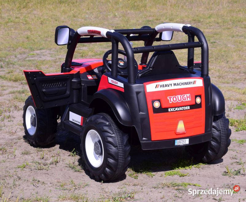 Auto KOPARKA TRAKTOR NA AKUMULATOR dzieci pojazd Pojazdy elektryczne i spalinowe