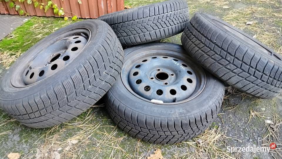 sprzedam koła 15 4x108 ET 525 opony zimowe Samochodowe śląskie Racibórz sprzedam