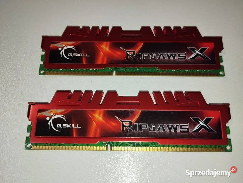 Pamięć Ram 8GB 2x4GB DDR31600 cl9 GSKILL lubuskie Witnica sprzedam