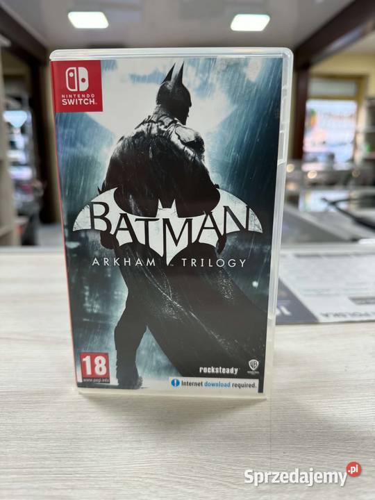 Batman Arkham Trilogy Nintendo Switch pudełkowa Elbląg
