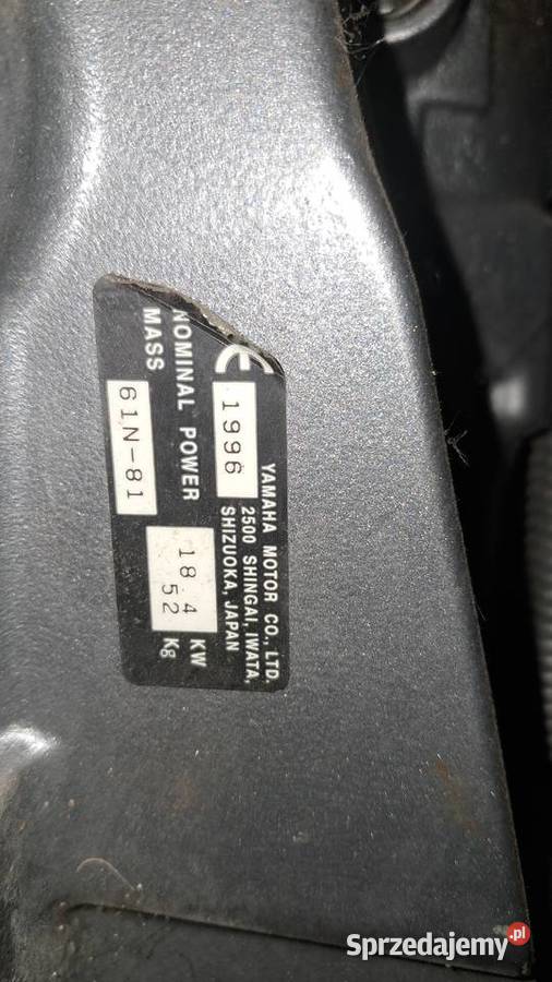 Silnik zaburtowy Yamaha