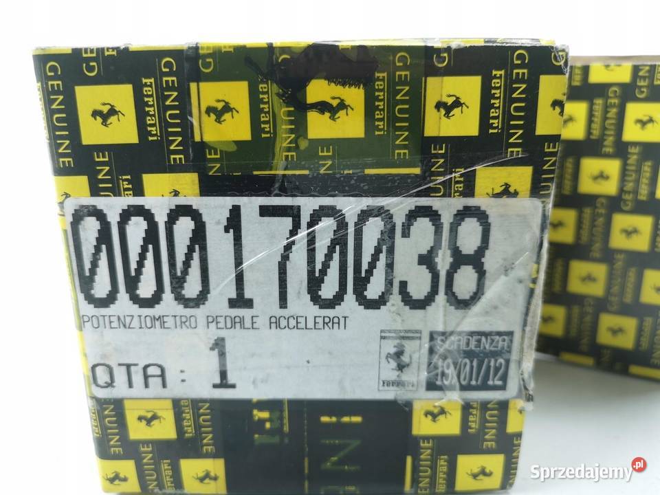 CZUJNIK POŁOŻENIA PEDAŁU GAZU FERRARI 430 ENZO