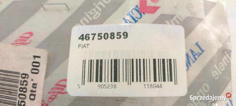 ZAWÓR SSĄCY FIAT PUNTO MULTIPLA 2010 46750859 lubelskie