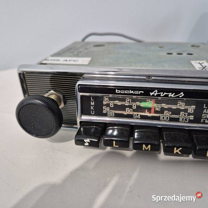 Kolekcjonerskie radio Becker Avus lmku 260 Koszalin sprzedam