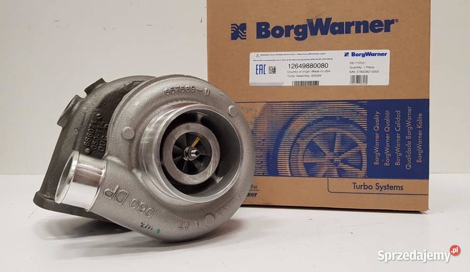 Nowa turbosprężarka SCHWITZER 12649880080 Siedlce