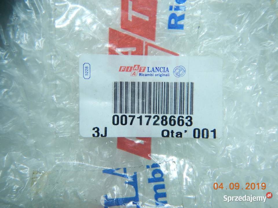 KRATKA ZDERZAKA PRZÓD FIAT DUCATO 71728663 ASO