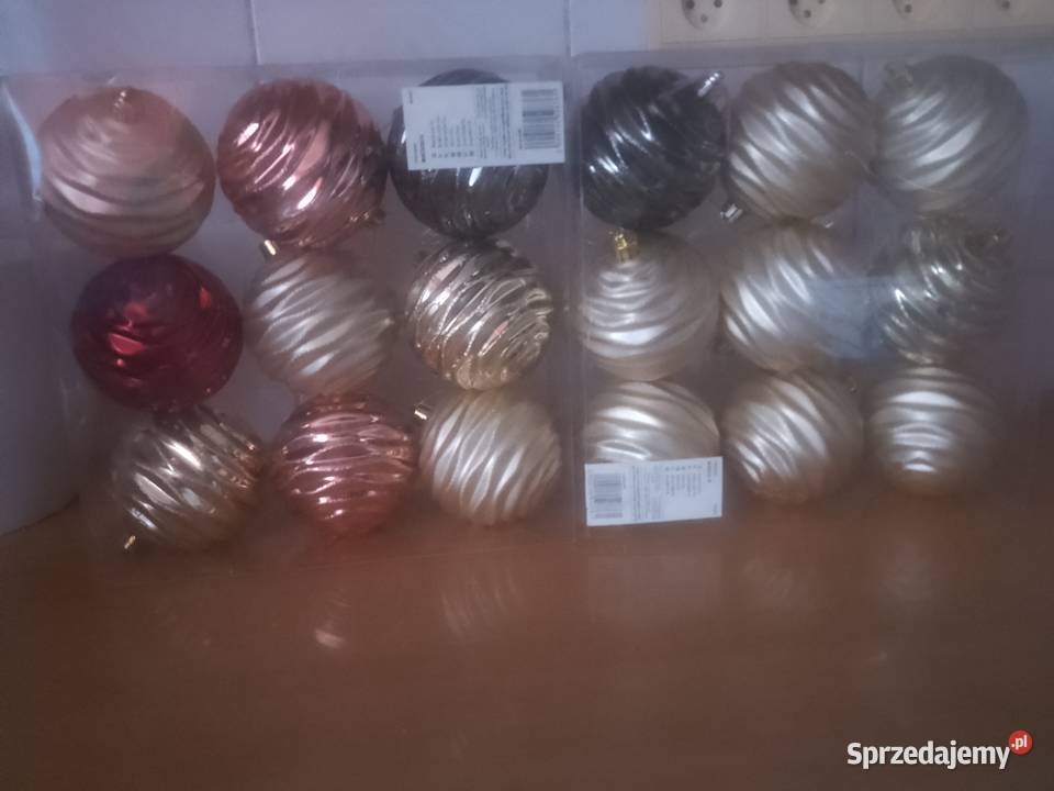 Sprzedam bombki choinkowe zestaw Mosina
