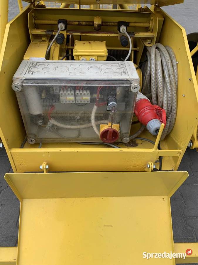 Winda budowlana podnośnik koszowy HERZOG 200 pełny VAT