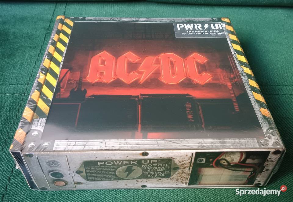 ACDC PWRUP Power Up DeLuxe Limited Edition Box małopolskie Zbylitowska Góra