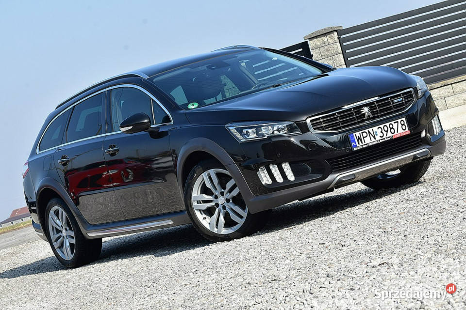 Peugeot 508 RXH 20HDI 180 Led Skóra Navi wielofunkcyjna kierownica Peugeot Nowe Kucice