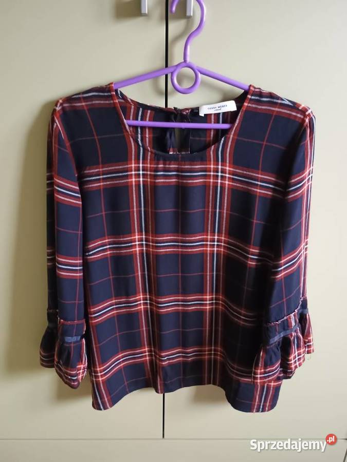 Bawełniana bluzeczka w kratkę lubuskie Bytom Odrzański sprzedam