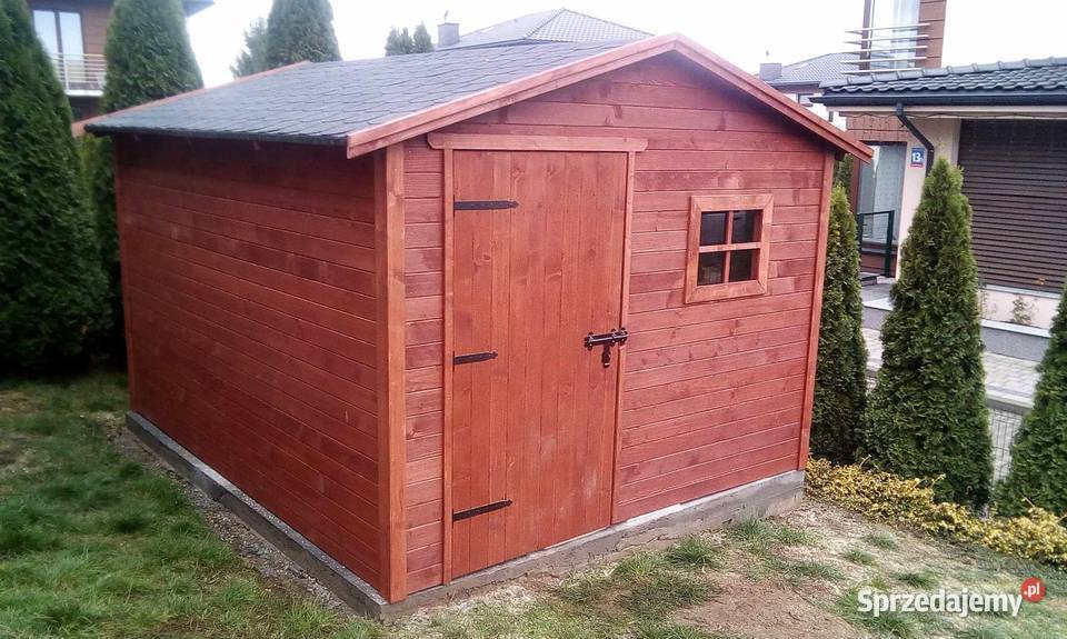 Domek narzędziowy ogrodowy wymiary 3x3 Warszawa