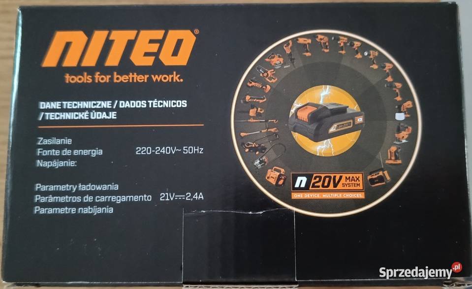 NITEO ładowarka 24 A 20V System NOWA warmińsko-mazurskie Ełk