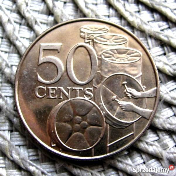 Trynidad i Tabago 50Centów 2003r Ładna wielkopolskie Kalisz