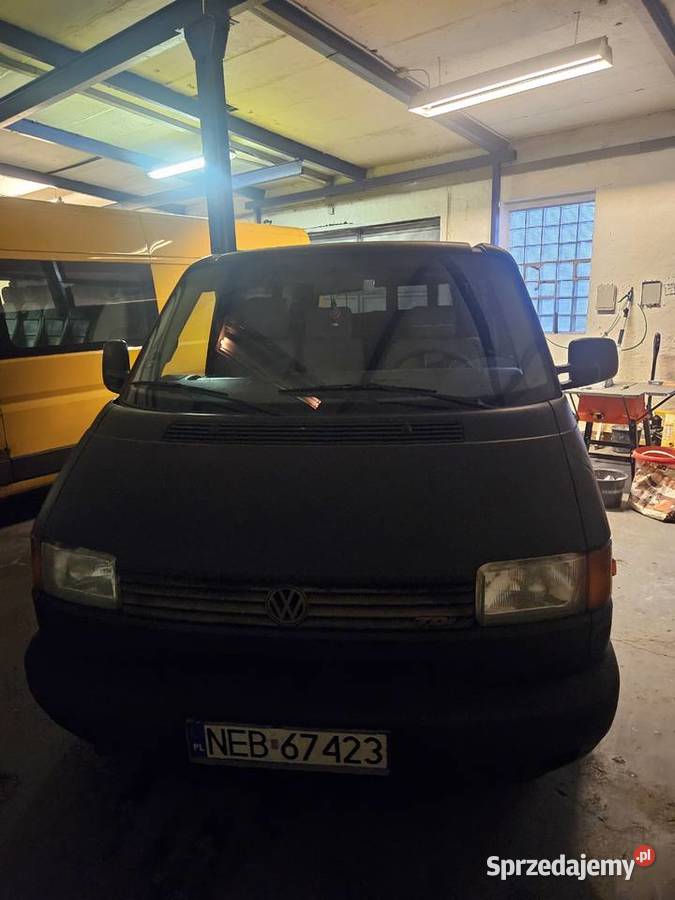 Transporter t4 88KW 102 długa skrzynia ciezarowy Elbląg