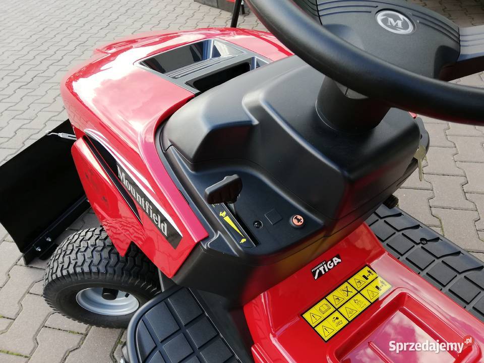 Traktor ogrodowy Mountfield 1330M Stiga 13 pług Kobiele Wielkie