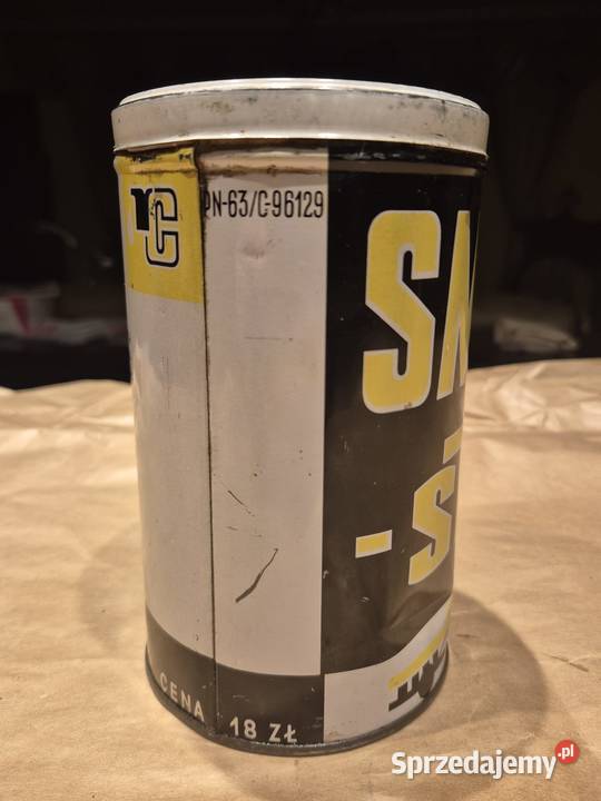 NOWA NIEOTWIERANA Puszka PRL SMAR STP pomorskie sprzedam