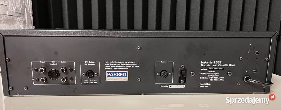 Magnetofon kasetowy Nakamischi 582 małopolskie Kraków