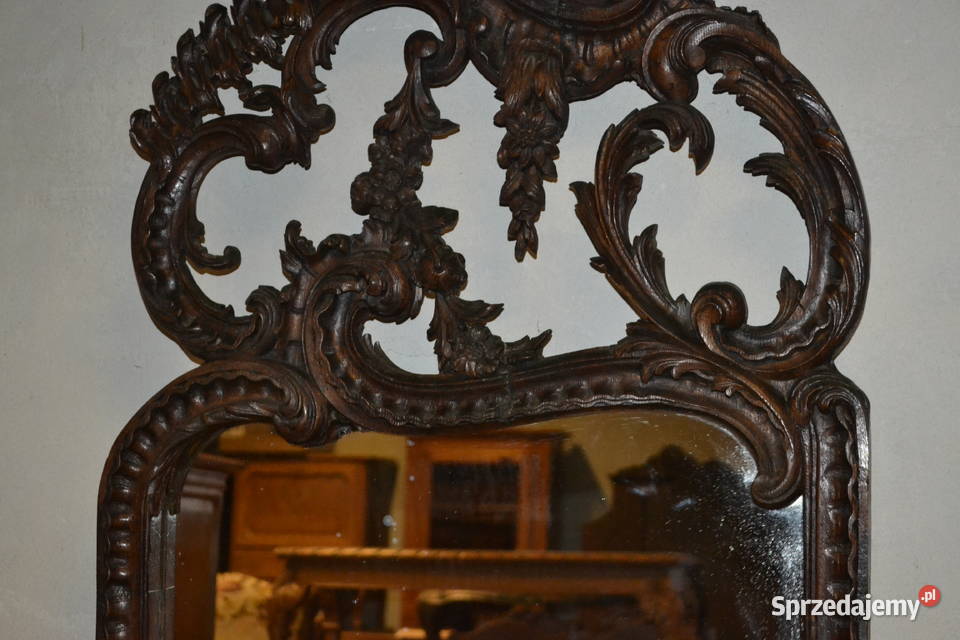 parawan rama lustro rocaille dąb 205 śląskie Będzin sprzedam